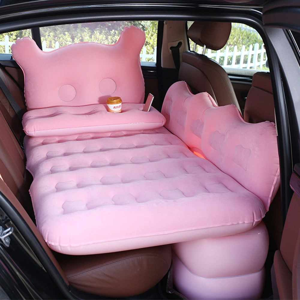 Car Inflatable Mattress - Back Seat Portable Air Cushion Bed Fits Universal Cars Esg13274